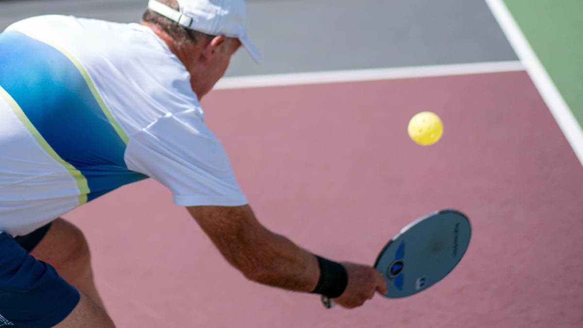 Hitting a Forehand Attack Shot Off a Bounced Ball in Pickleball