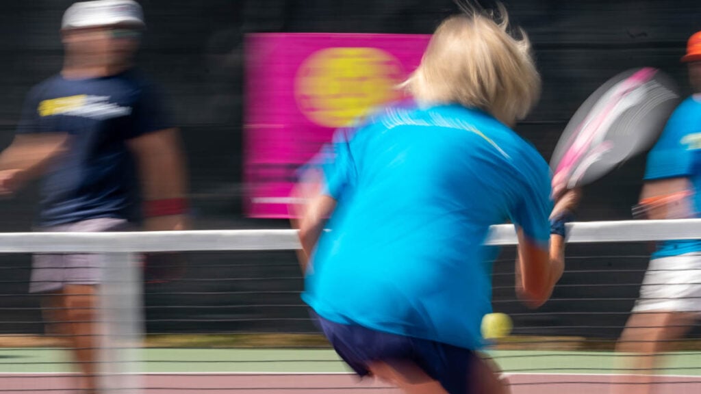 Learn how to hit an Erne attack shot in pickleball