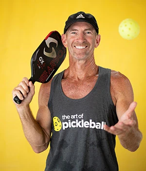 Pickleball coach Mike Branon