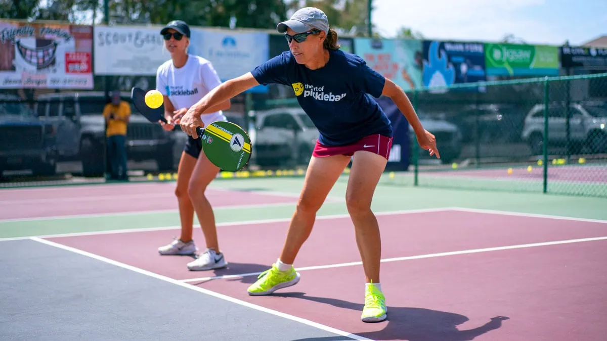 Backhand Short Game Practice for Pickleball