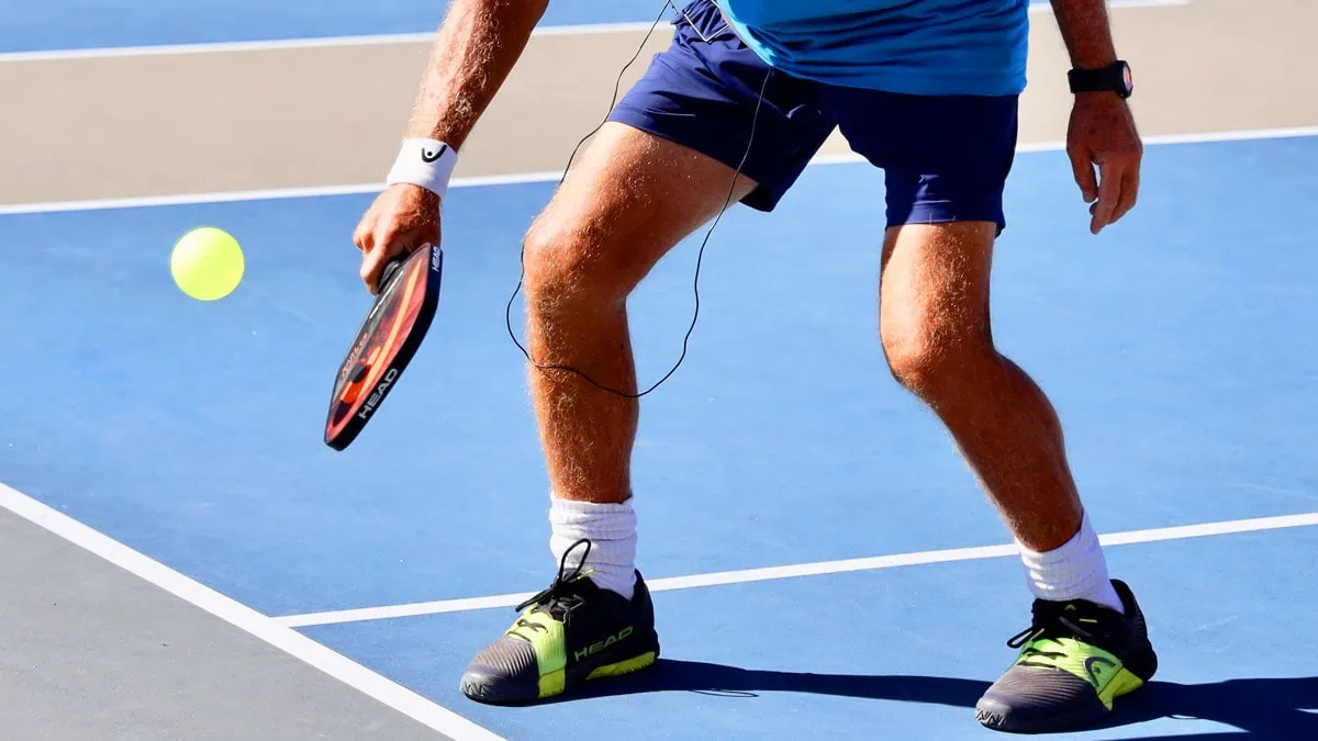 Hitting a Backhand Slice Drive in Pickleball